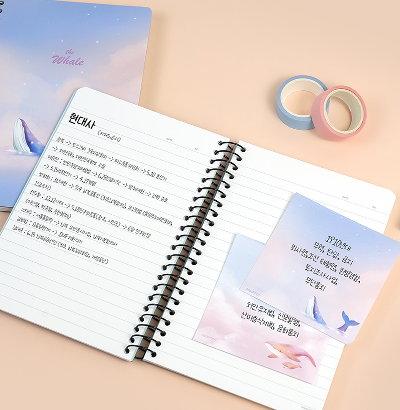 PINKFOOT Whale Memo Pad 4 Type Set - Memo Pads & Sticky Notes - View 1