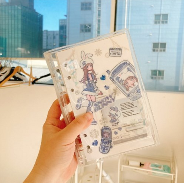 SOMETHING BELOVED A6 Blank Book + Transparent Cover Set