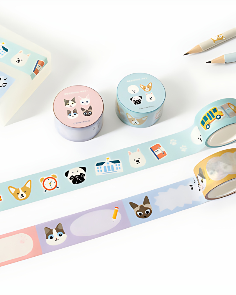 BOOKFRIENDS Reading Pet Masking Tape - Washi Tape