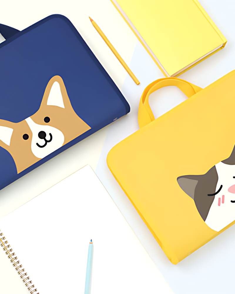 BOOKFRIENDS Reading Pet Zipper File Bag - Bags - View 1