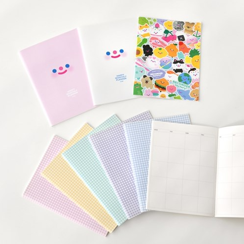 RECORDER FACTORY HAPPY MONTHLY PLANNER - Office Supplies - View 1