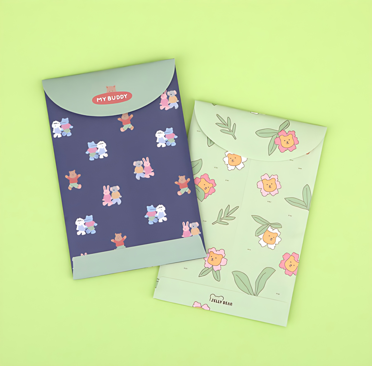 Alternative view of DAILYLIKE My Buddy & Jelly Bear Sticker Set 24 (Mojoji)