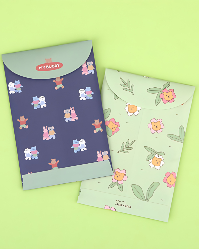 Alternative view of DAILYLIKE My Buddy & Jelly Bear Sticker Set 24 (Mojoji)