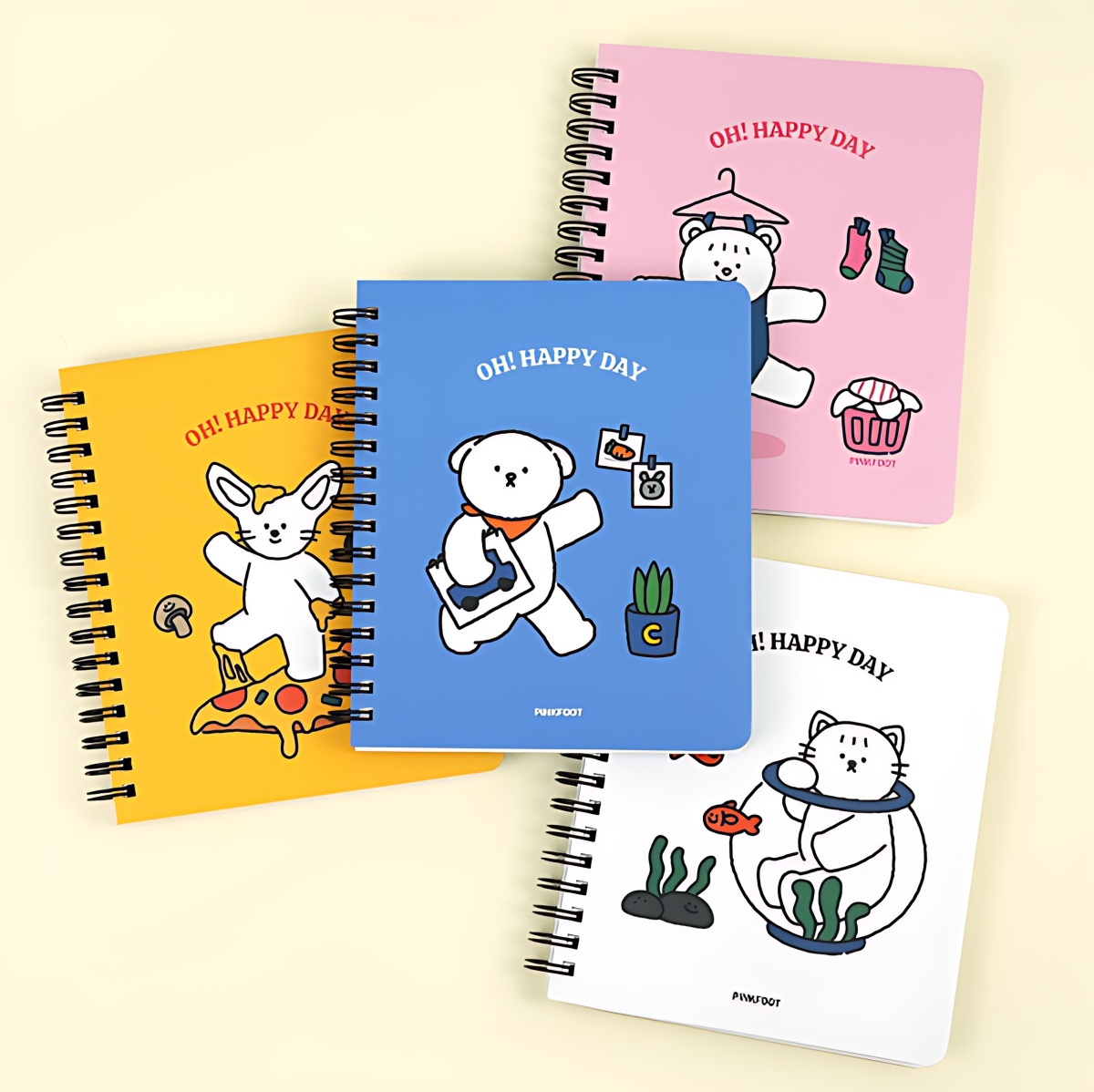 PINKFOOT Ccomang Spiral Notebook - Office Supplies