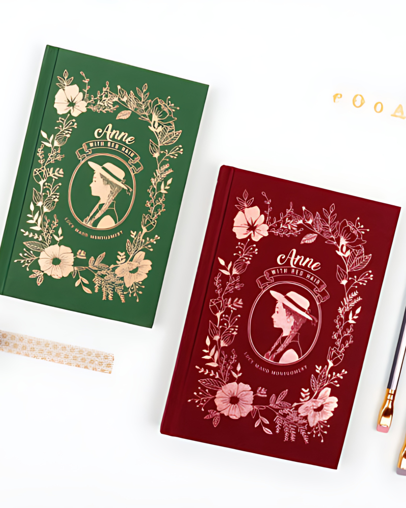 BOOKFRIENDS World Literature Anne of Green Gables Hardcover Notebook - Office Supplies