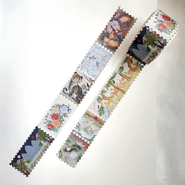 "meta_description": "Embrace tradition with folk tape that showcases Korean art's beauty and symbolism.",