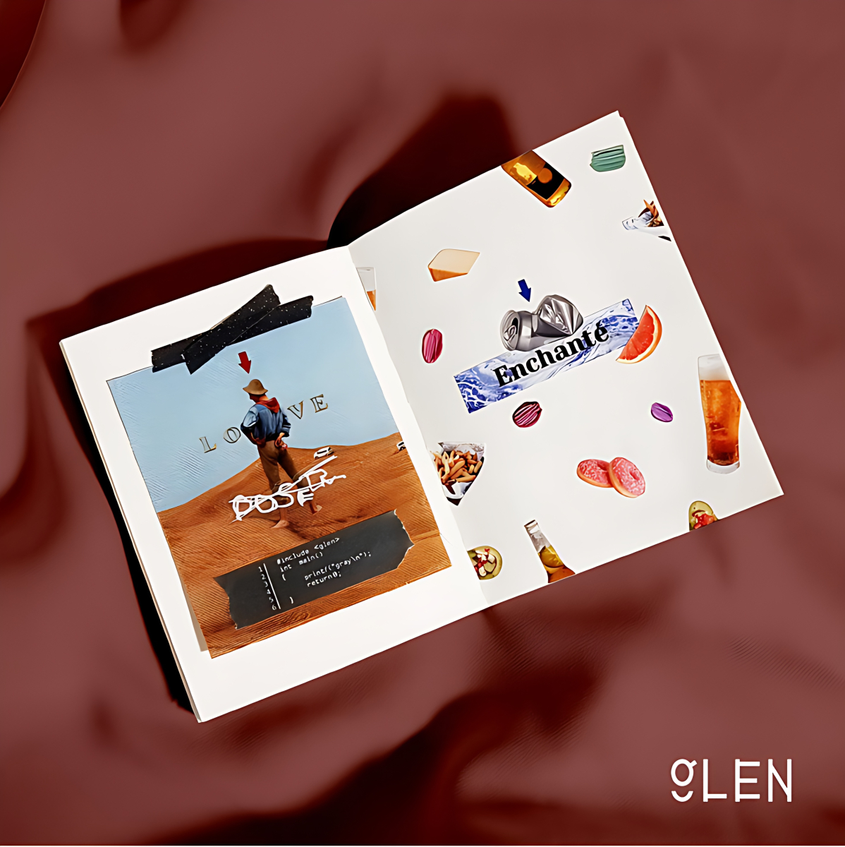 Alternative view of GLEN Object Stickers