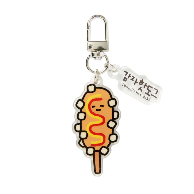 "meta_description": "Korean keyring - bring Korea's street food charm with this potato hot dog design.",