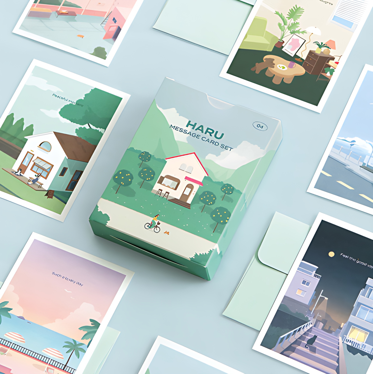 ICONIC Haru Message Card Set