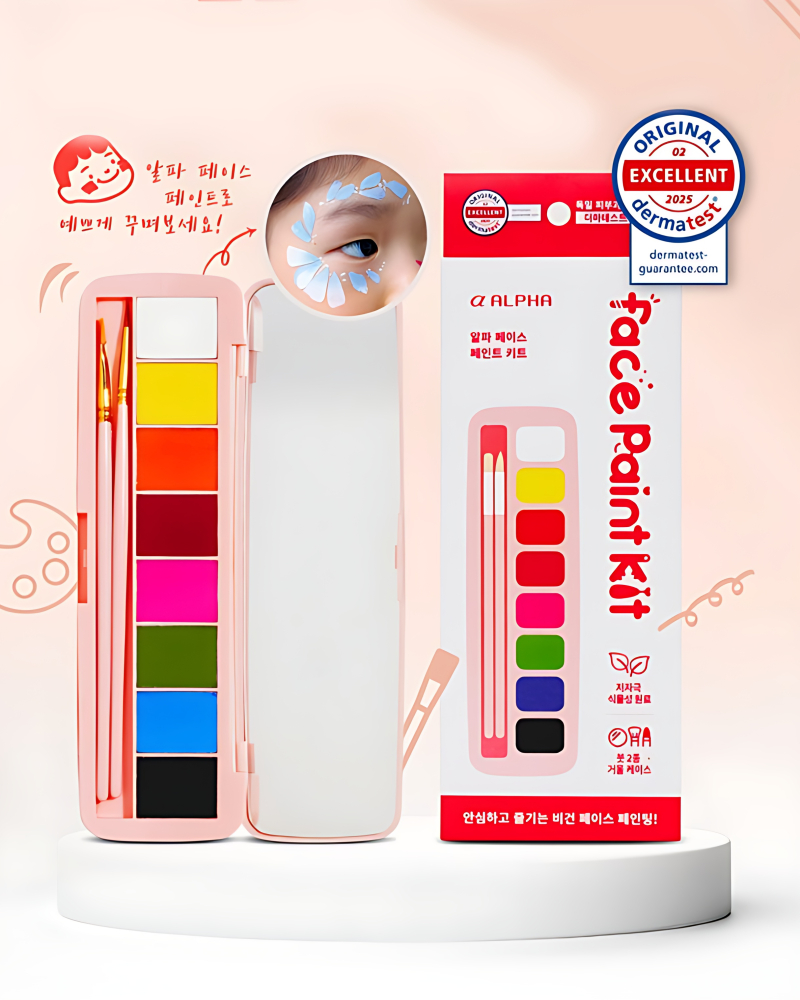 AMOS Face Painting Kit 8 Colors - Art Supplies