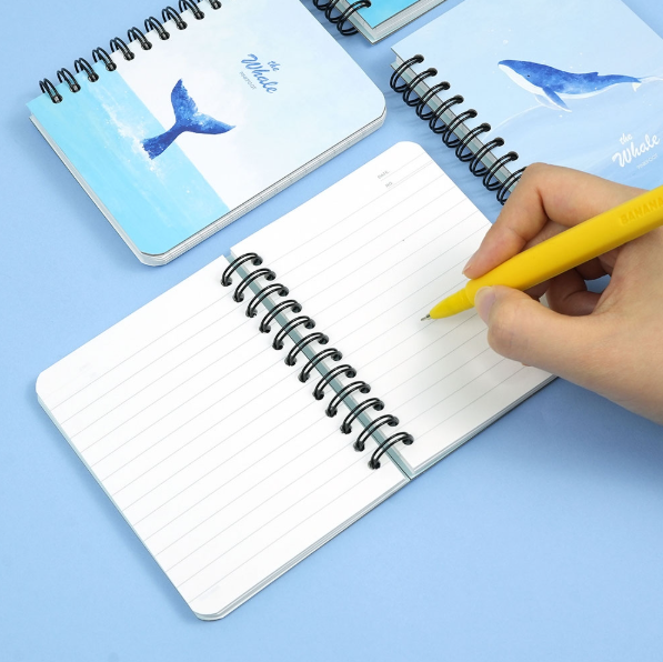 PINKFOOT Whale Spiral Notebook - Office Supplies - View 1