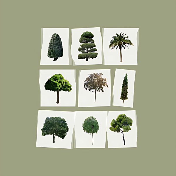 ZAGNE Wood Masking Tape - Washi Tape