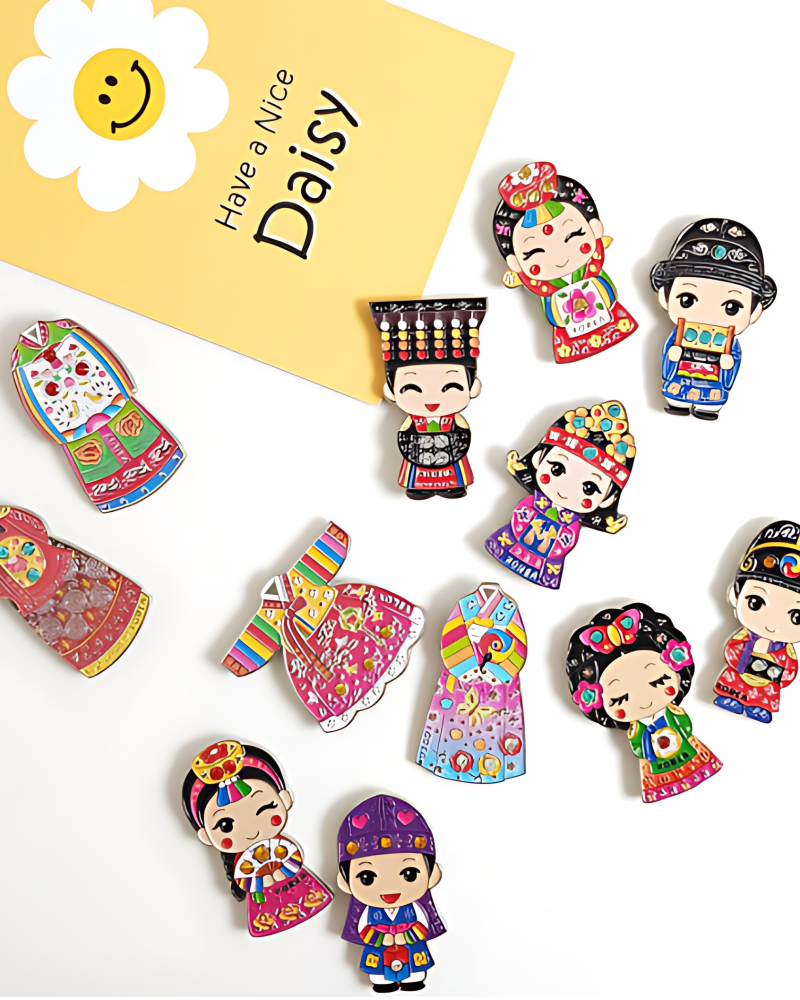 Traditional Cast Iron Fridge Magnet Set of 4 - Home & Living