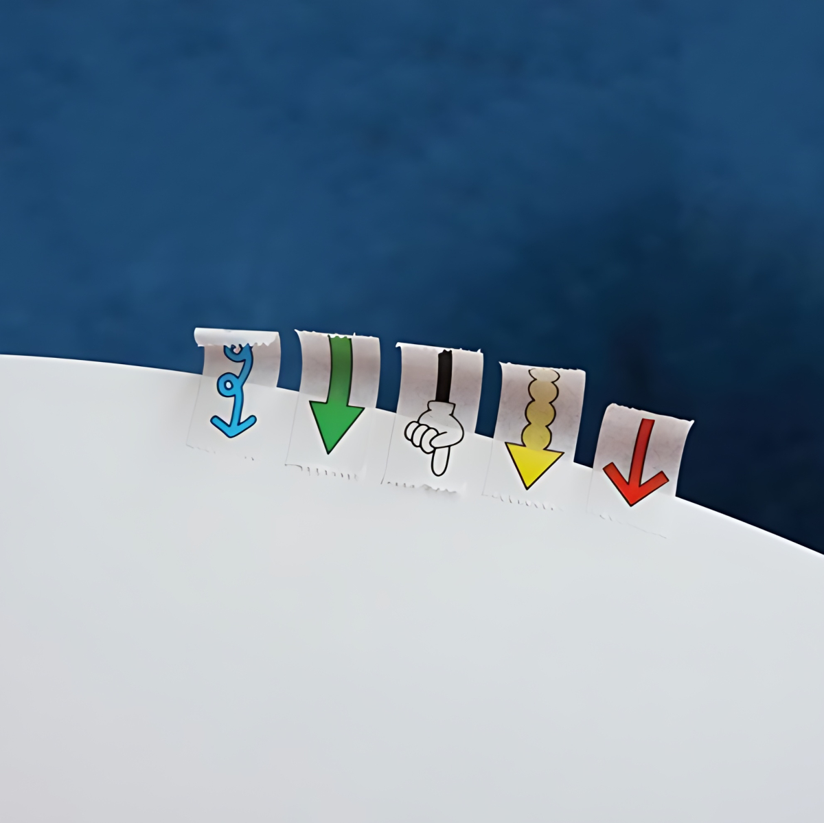 FRUIT FRIES Colorful Arrows Masking Tape - Washi Tape