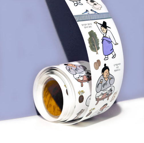 K-Heritage Everyone’s Genre Painting Roll Sticker - Office Supplies - View 1