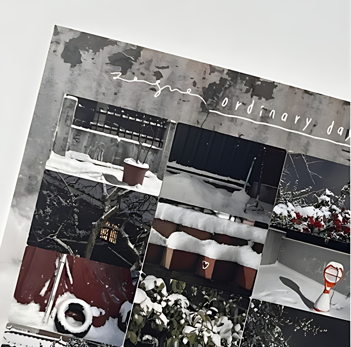 ZAGNE Snowy Day Sticker - Office Supplies