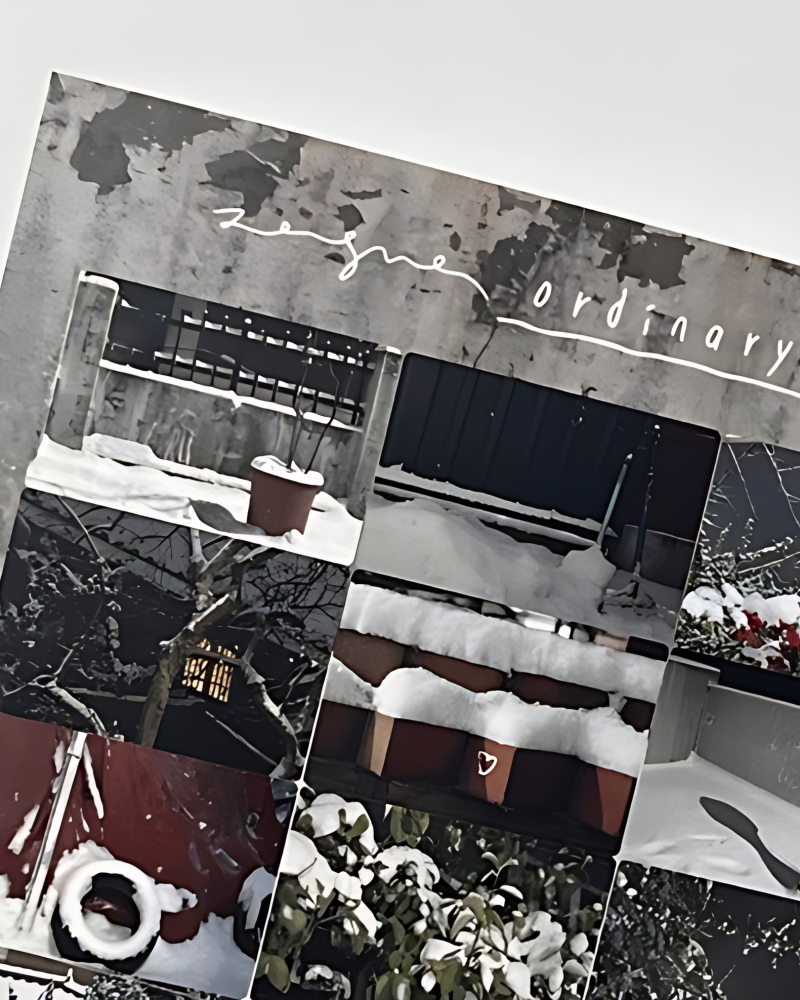 ZAGNE Snowy Day Sticker - Office Supplies