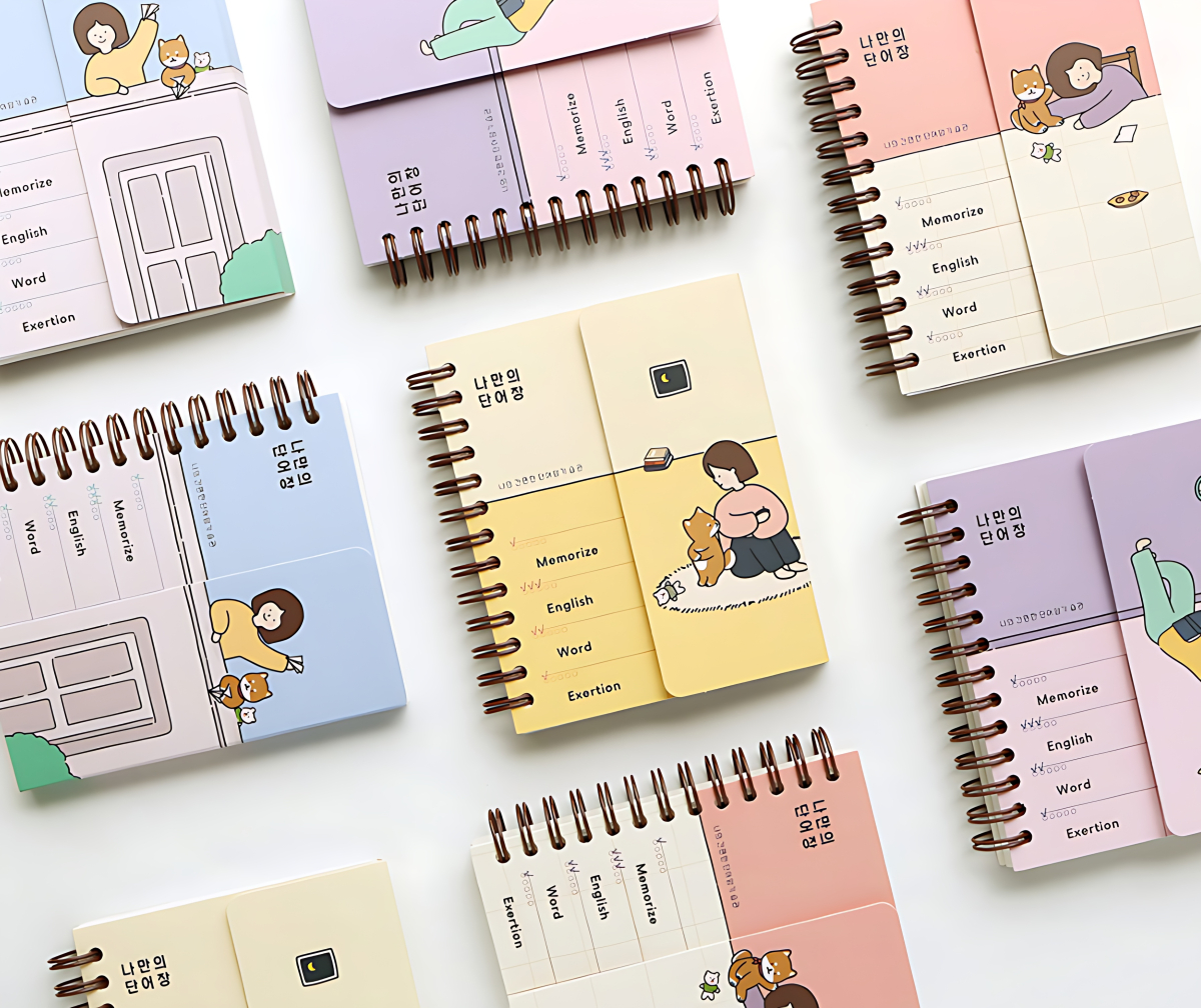 "meta_description": "Organize with PINKFOOT BORI Word Book. Fun, random cover designs for easier learning.",