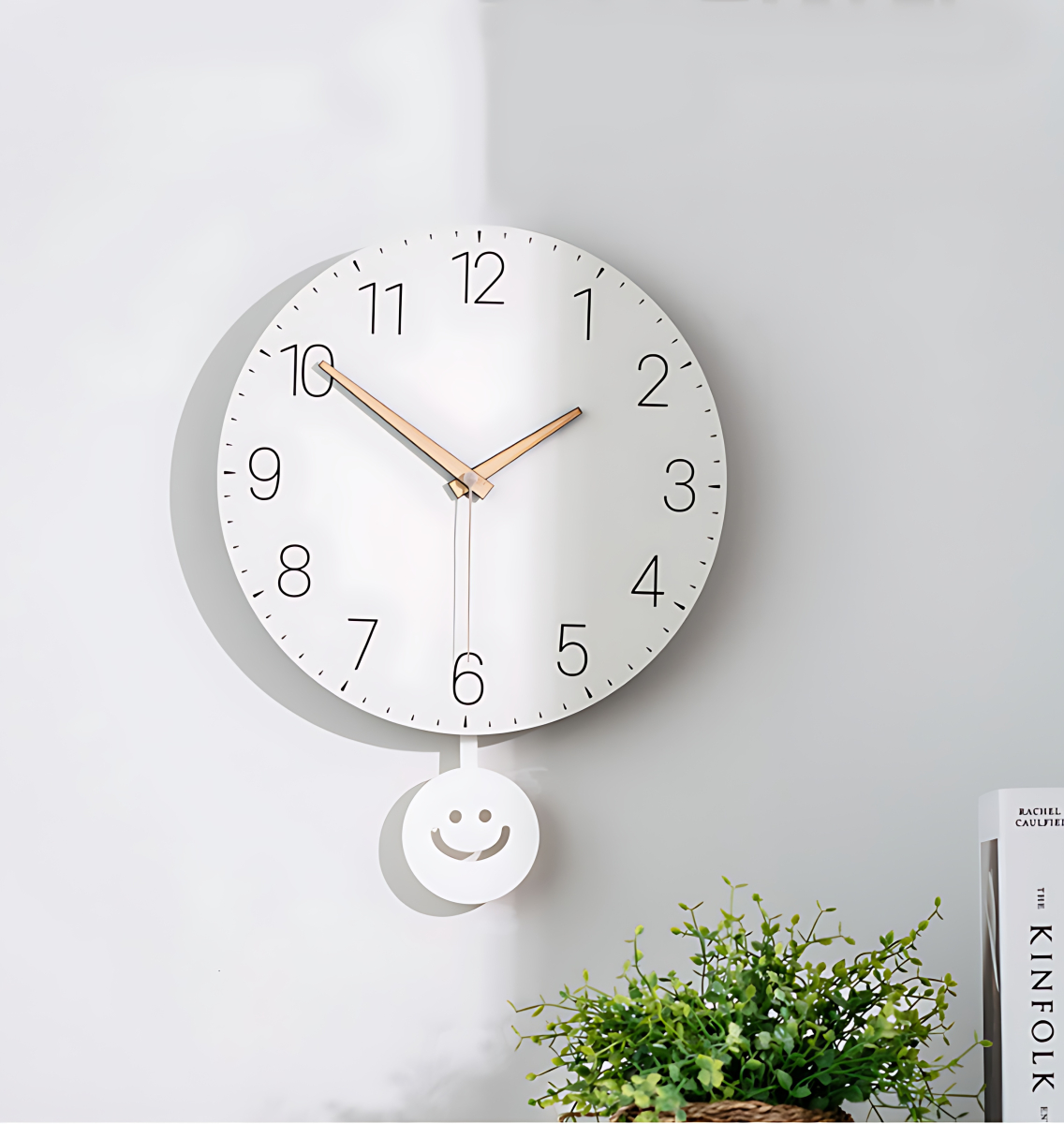 FLAITO Symbol Silent Interior Wall Clock 30cm - Home & Living