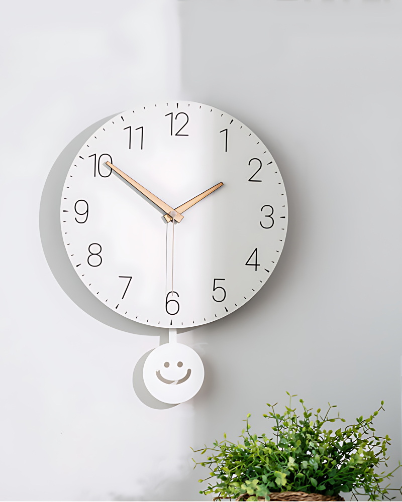 FLAITO Symbol Silent Interior Wall Clock 30cm - Home & Living
