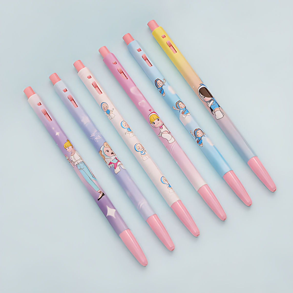monami Yumi's Cells Ballpoint Pen Set - Office Supplies - View 1