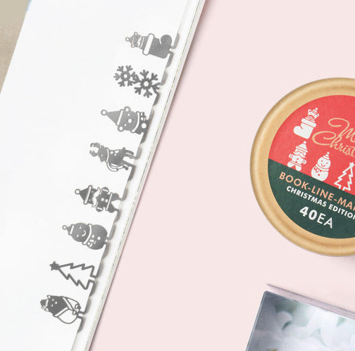 BOOKFRIENDS Bookline Marker Set - Bookmarks - View 1