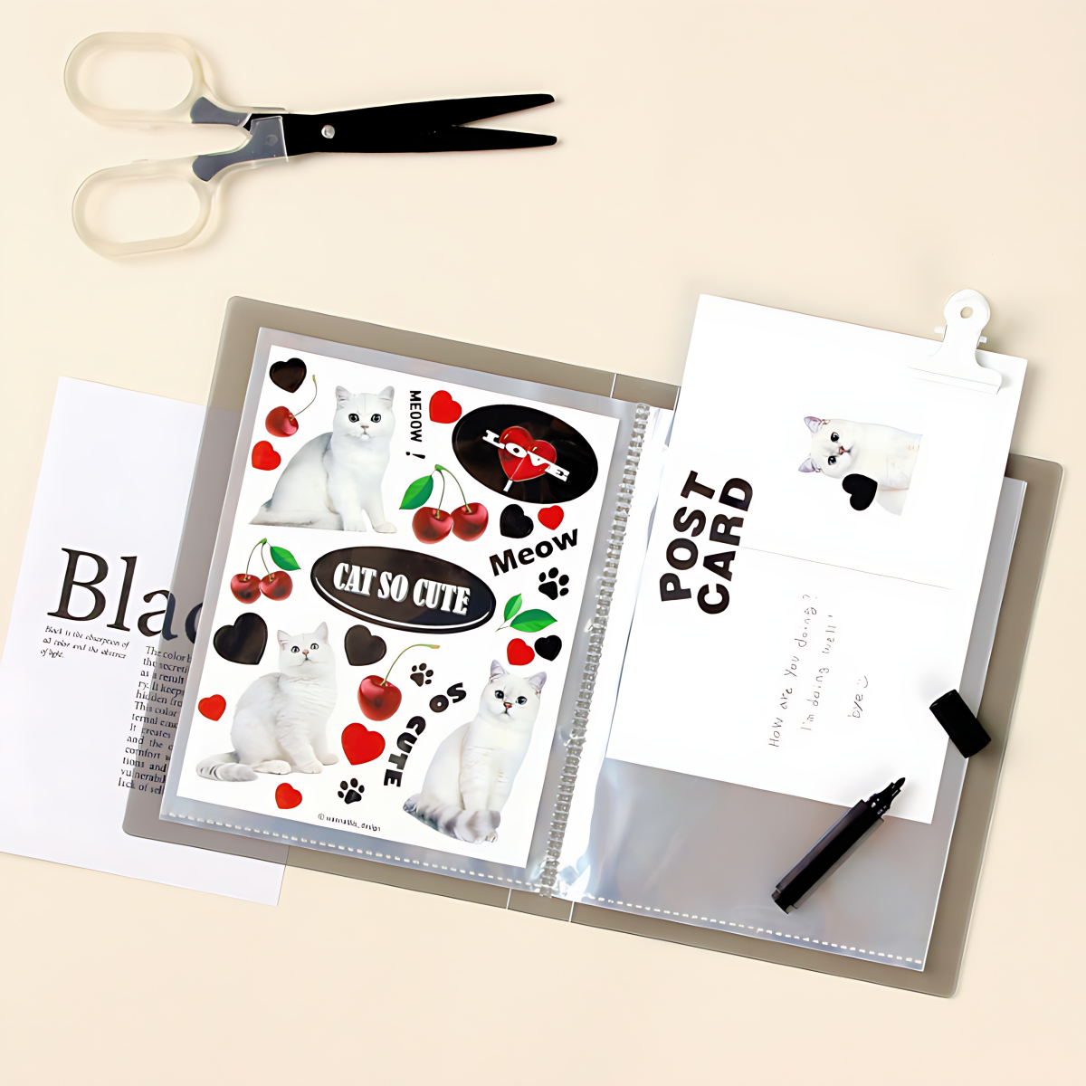 Alternative view of WANNATHIS 4X6 Four-Cut Photo Album