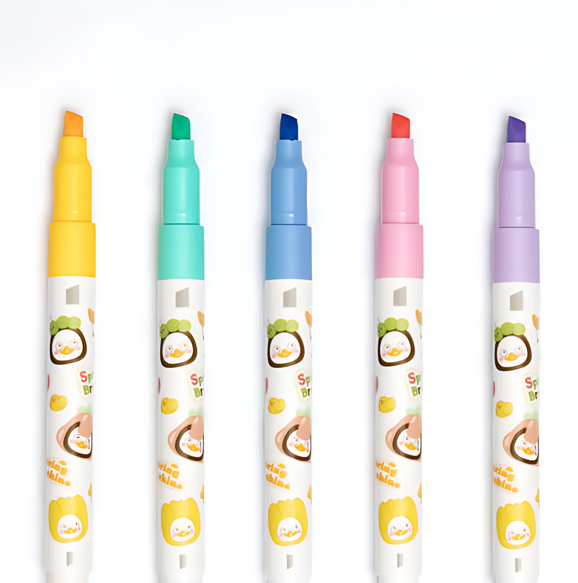 monami Pengsoo Twin Highlighter 4-Color Set - Office Supplies - View 1