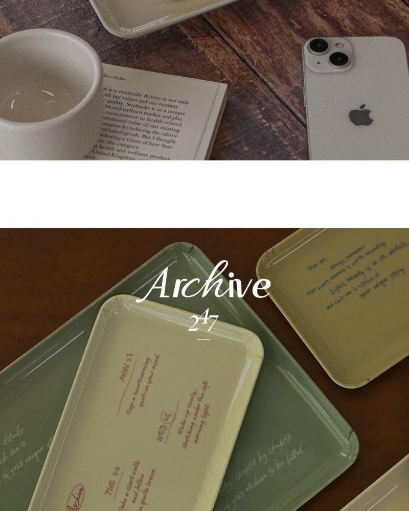 Alternative view of Archive 247 Tray S