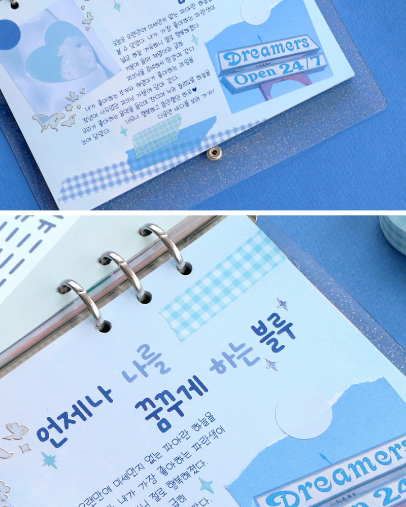 Alternative view of ICONIC Calli Korean Alphabet Sticker Pack (Removable Sticker)