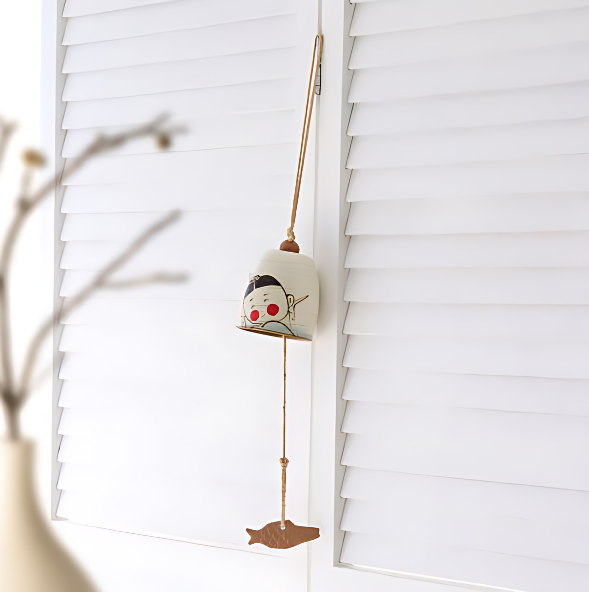 Alternative view of Bride and Groom Wind Chime