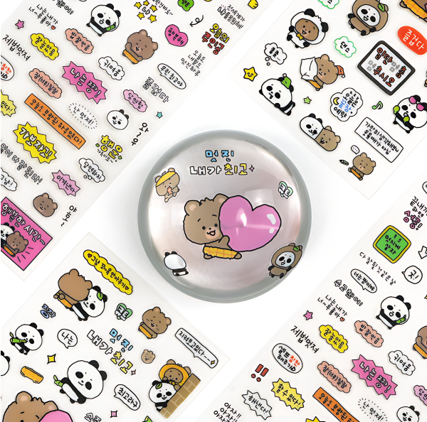 PINKFOOT Dagom Stickers 2Type Set - Office Supplies