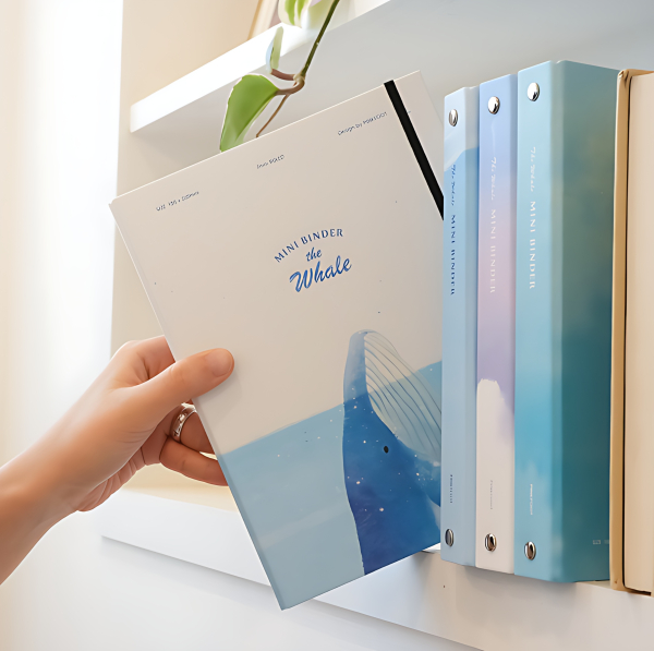 PINKFOOT Whale Mini Binder Notebook - Binders