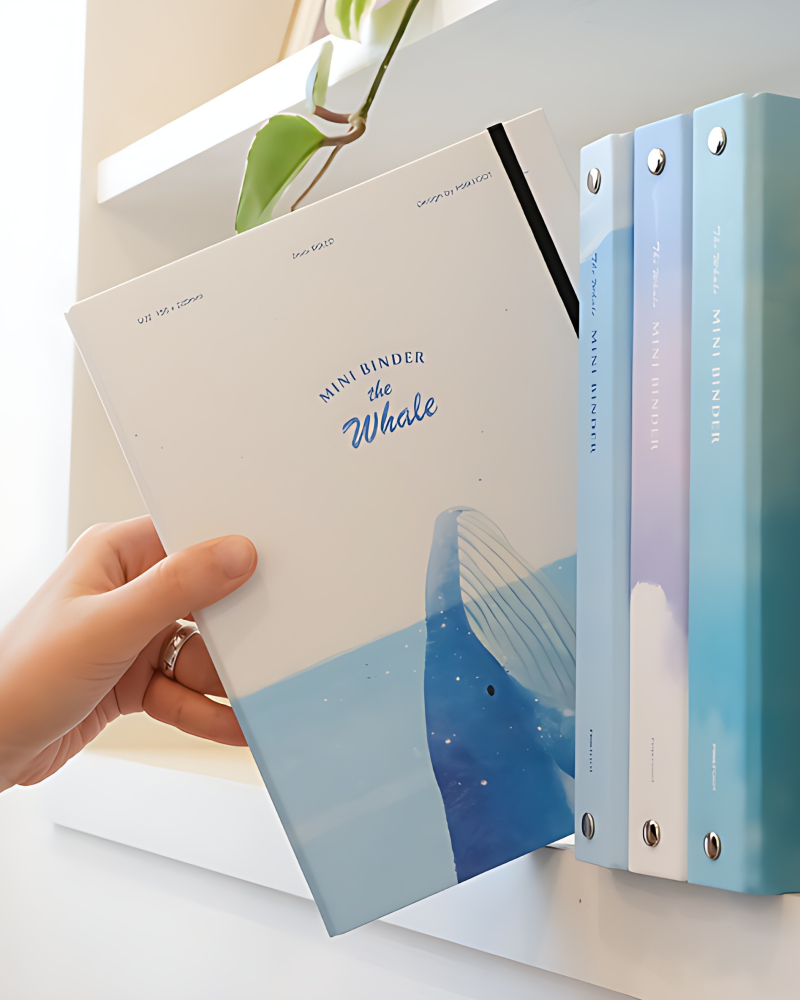 PINKFOOT Whale Mini Binder Notebook - Binders
