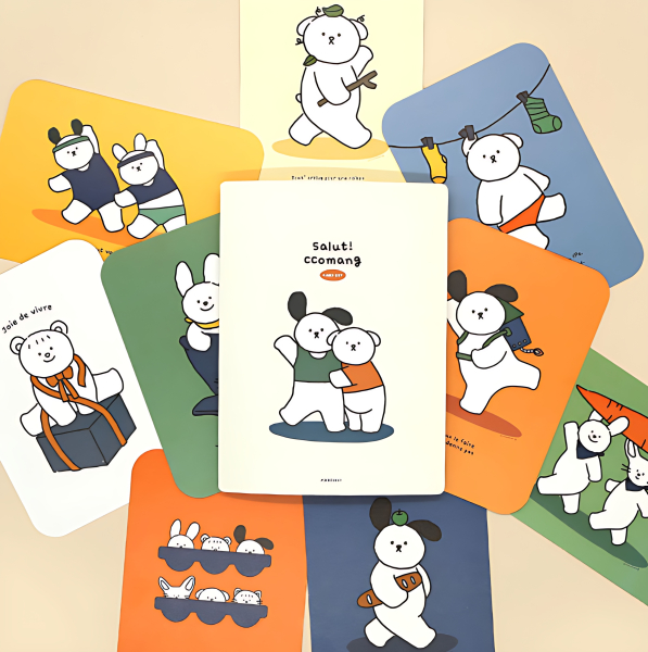 PINKFOOT Ccomang Postcard Set - Office Supplies