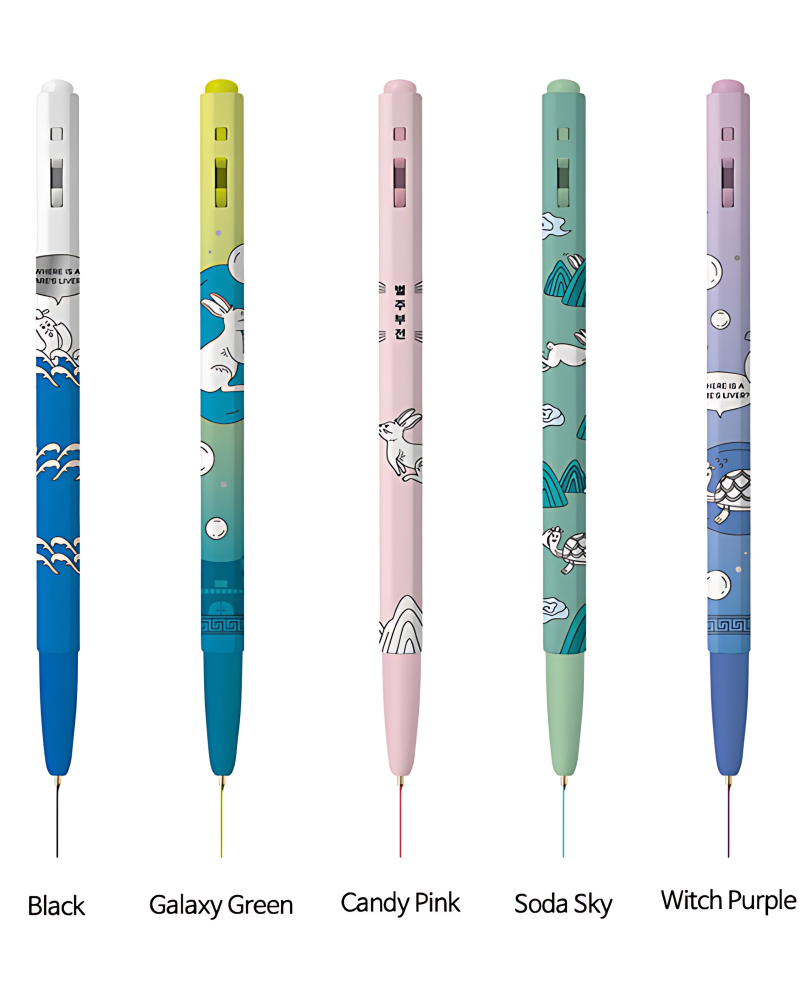 monami 153 Traditional Fairy Tale Byeoljubujeon 5-Color Set Limited Edition - Office Supplies - View 1