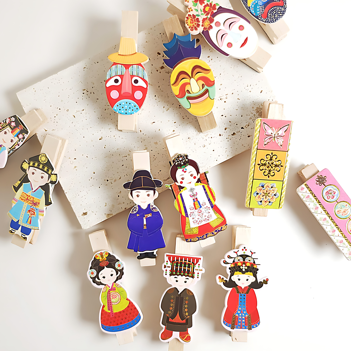 Korean Traditional Souvenir Magnets - Home & Living