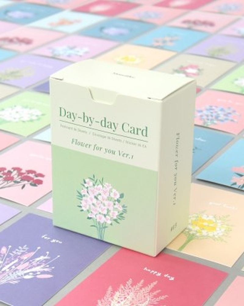 Day by Day Card – Flower for You Ver.1 - Cards