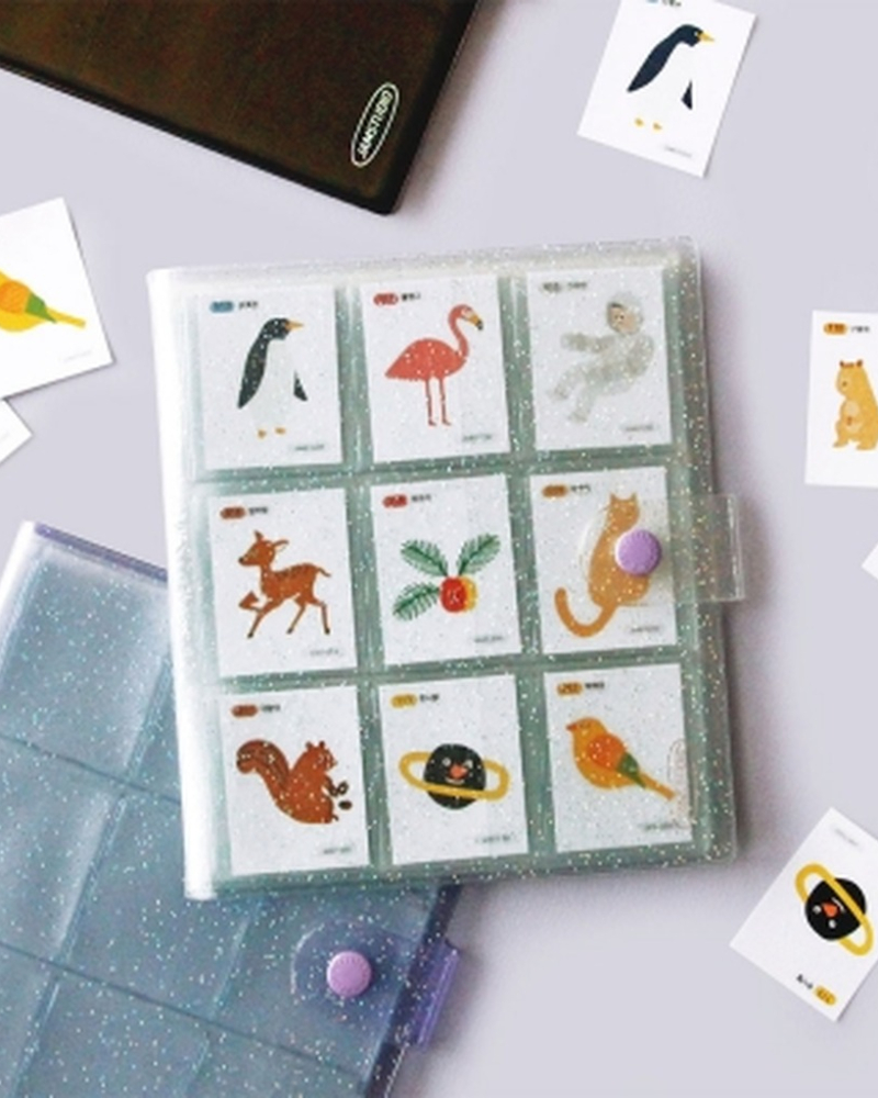 "meta_description": "Organize stickers easily with this mini sticker album. Perfect for 180 stickers!",