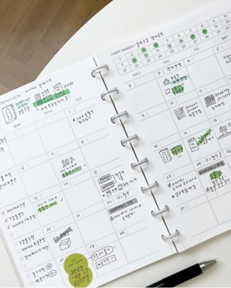 "meta_description": "Optimize your planning with [W080]MONTHLY RECORDS A5 planner insert. Ideal for monthly organization.",