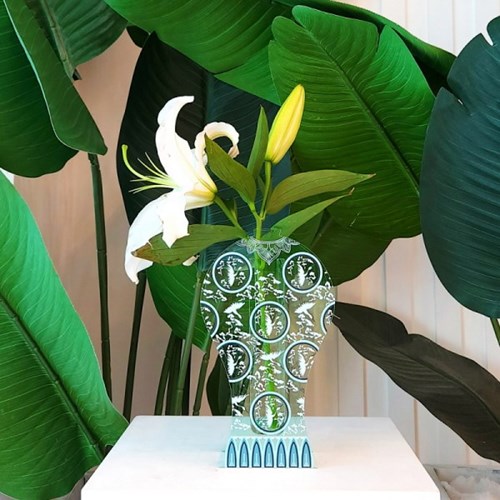 Goryeo Celadon Acrylic Vase - K-Souvenir - View 1