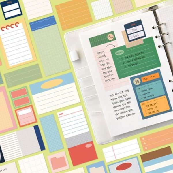 Plan Sticker Pack – 102 Pieces - Office Supplies