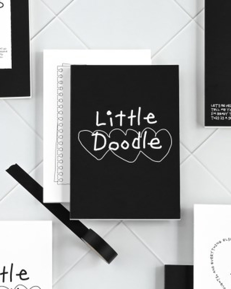 Little Doodle 6-Months Undated Planner - Office Supplies