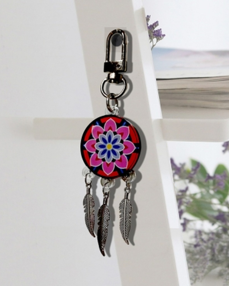 Korea Dancheong Dreamcatcher Keyring - Office Supplies