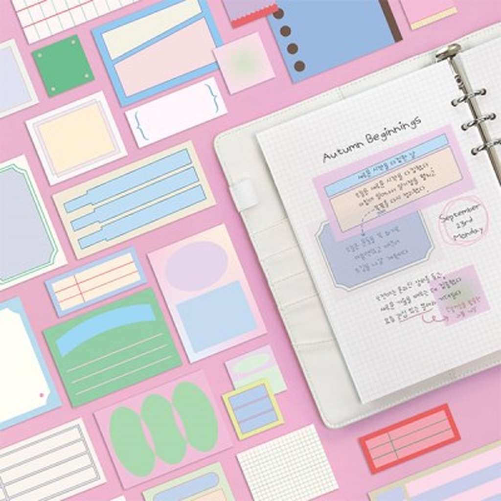 Message & Label Sticker Pack Series 2 - Office Supplies