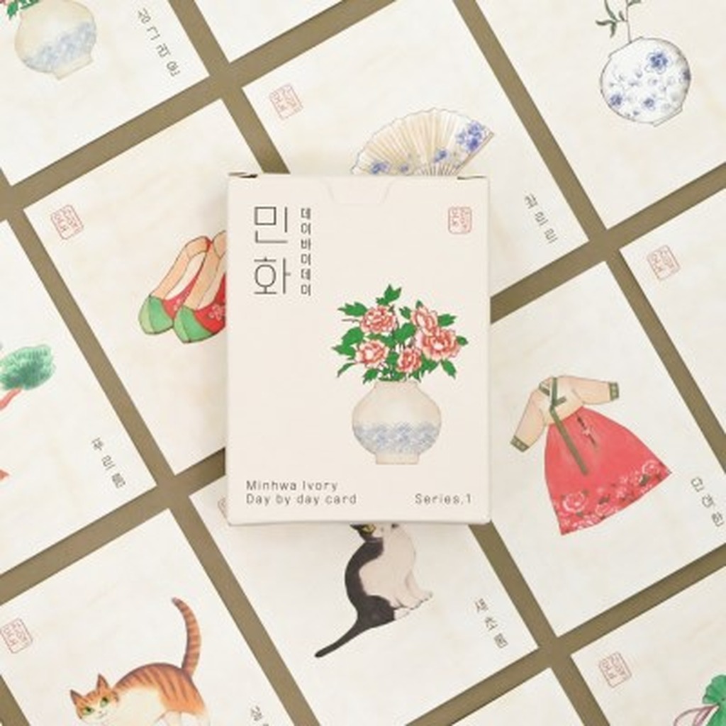 Day by Day Card 102 Minhwa Ivory Series.1 - Cards