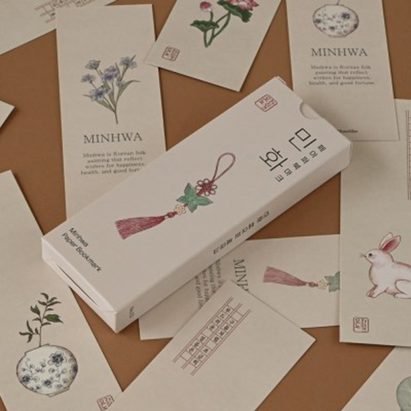 Minhwa Paper Bookmarks - Bookmarks