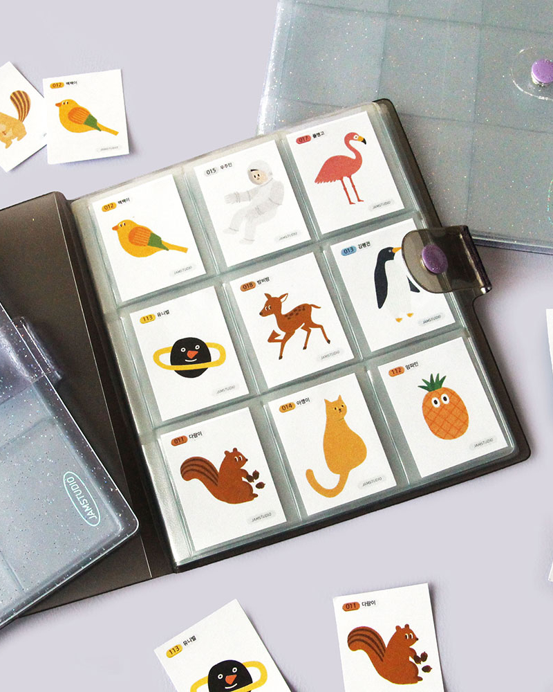 Alternative view of JAM STUDIO Seal Sticker Book Mini