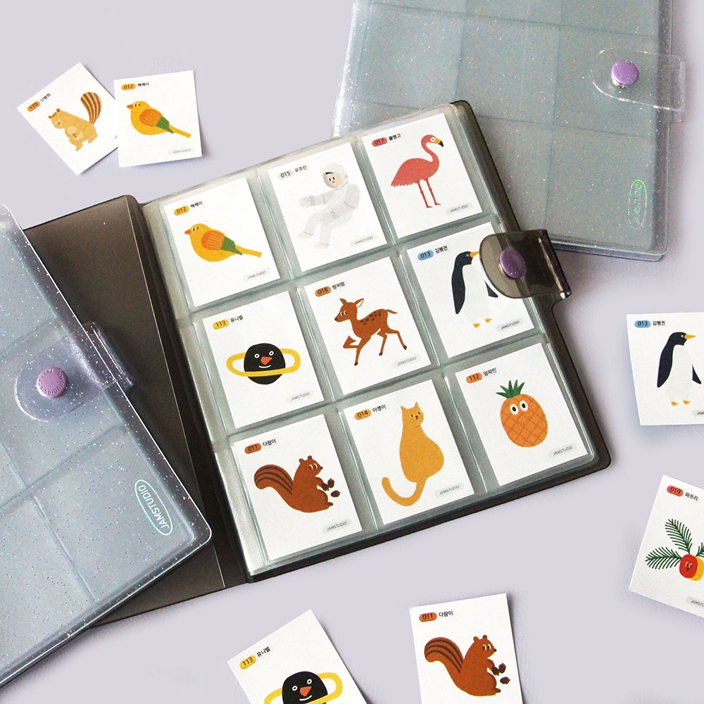 Alternative view of JAM STUDIO Seal Sticker Book Mini