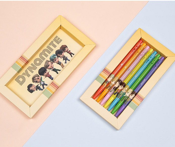 "meta_description": "Discover the vibrant TinyTAN Monami BTS pen set for creative, smooth writing.",